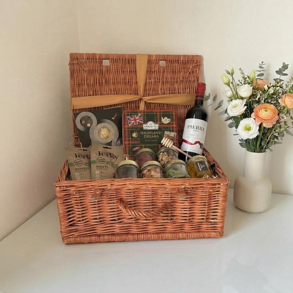 Ekskluzywny kosz prezentowy L - Mega