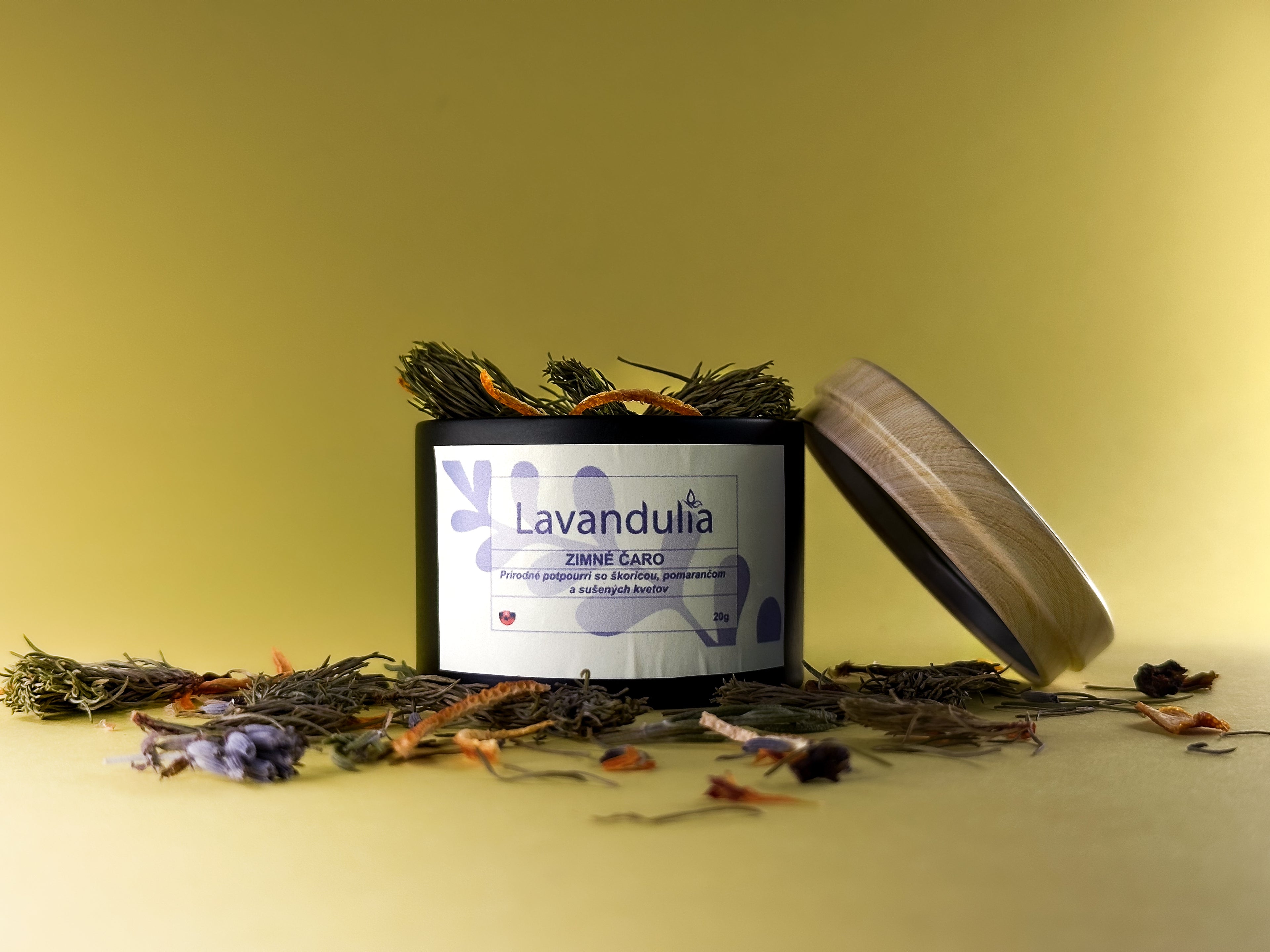 Zimné čaro - naturalne potpourri