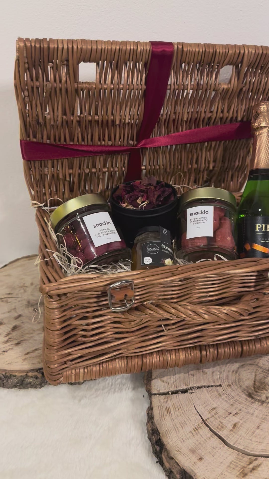 Kosz prezentowy S - Romantický