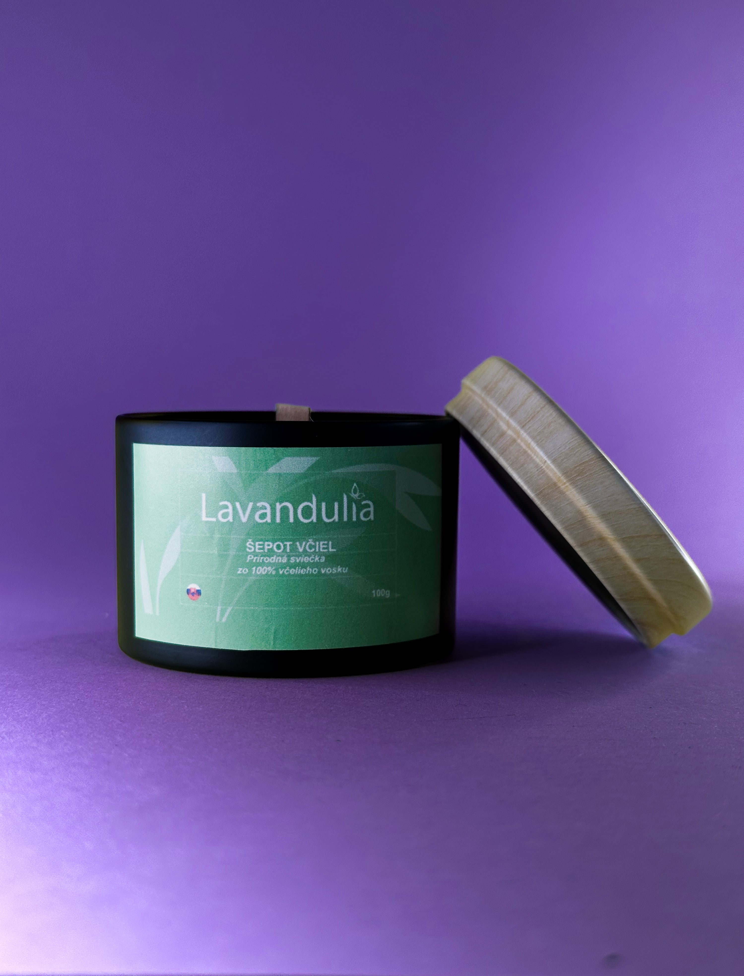 Šepot vczyel - prírodná sviečka zo 100% včelieho vosku