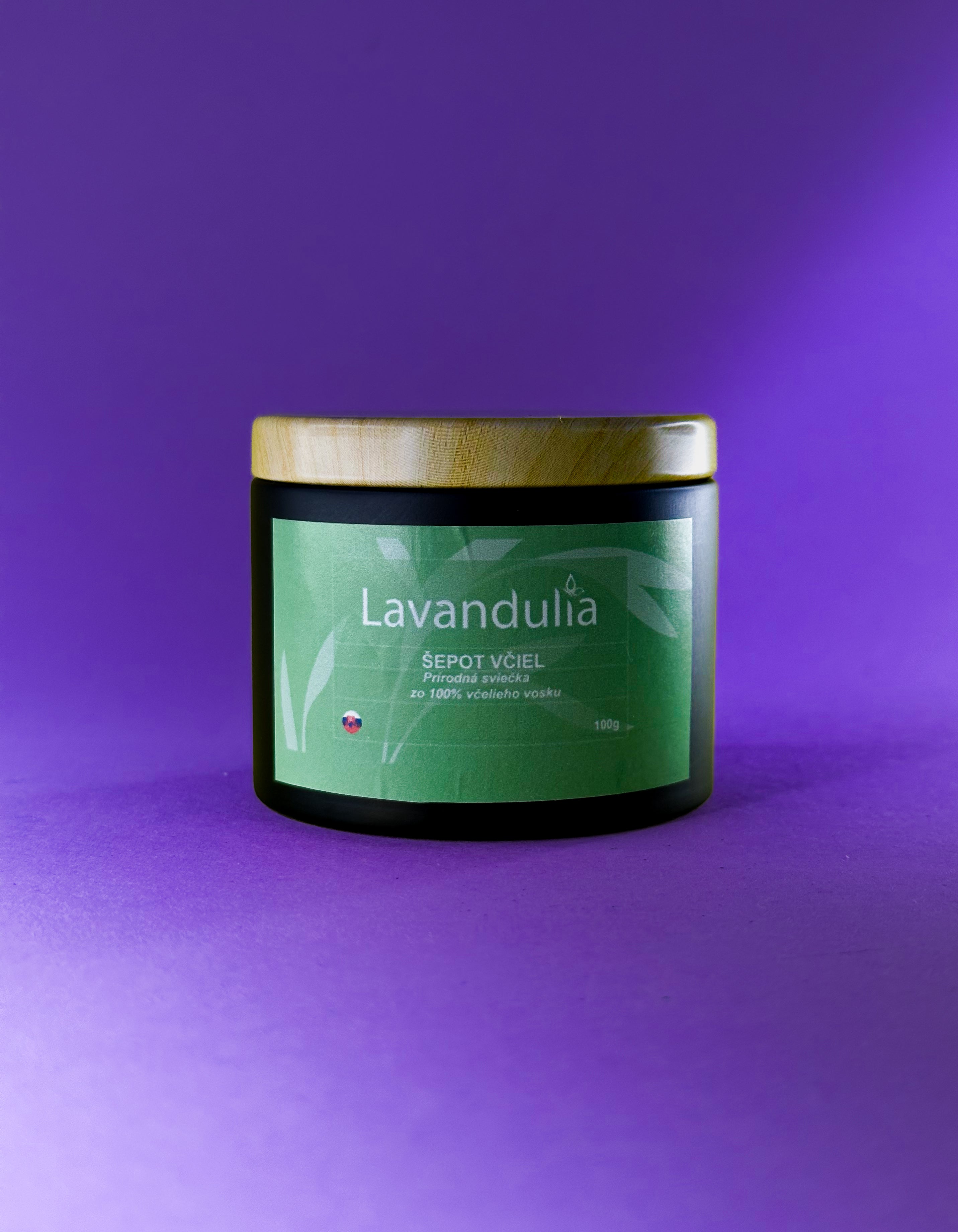 Šepot vczyel - prírodná sviečka zo 100% včelieho vosku